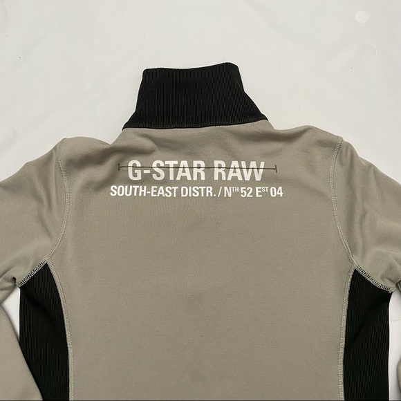 G Star Raw - zip up sweater jacket - lightweight - vintage - track suit jacket - Picture 7 of 7